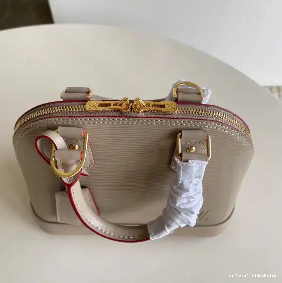 Official oldcobbler VUITTON BB ALMA LOUIS 0518